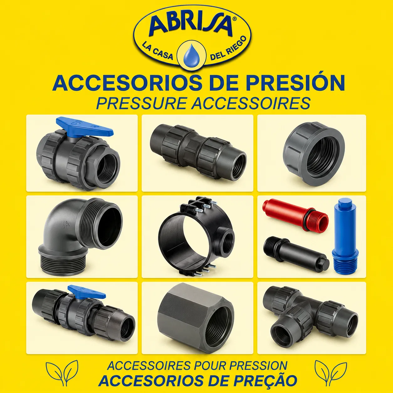 Accesorios de presión Abrisa
