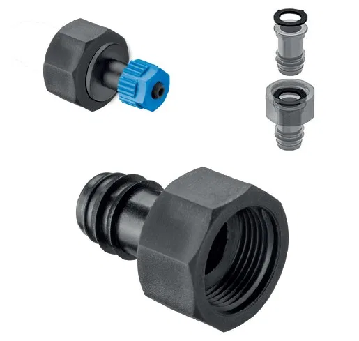 UNIÓN ROSCA HEMBRA ACETAL CON TUERCA LOCA — Abrisa