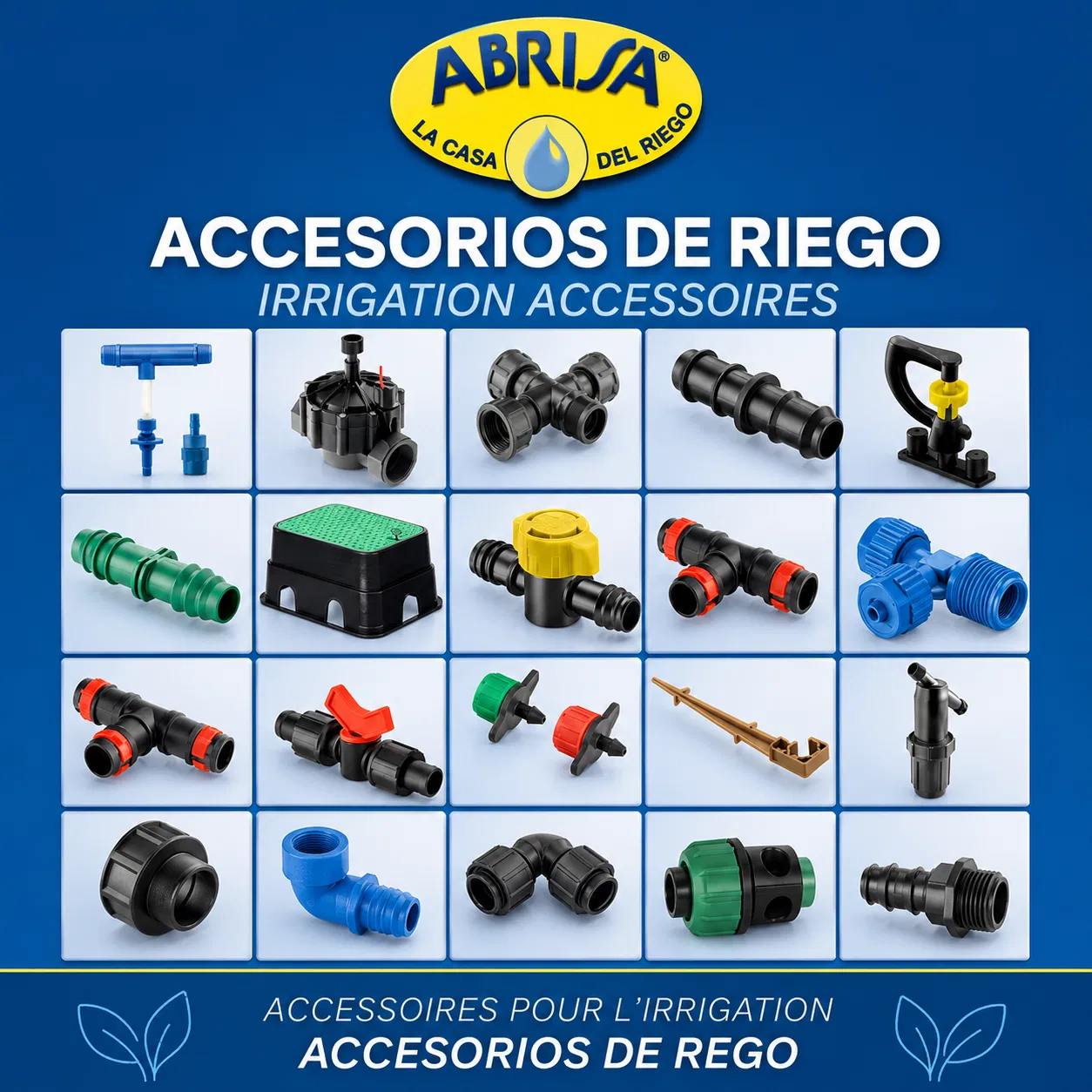 Accesorios de riego Abrisa