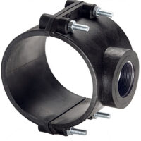 COLLARIN DOBLE TOMA 4 TORNILLOS
