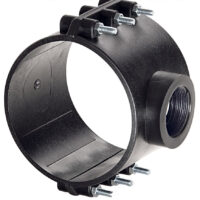 COLLARIN DOBLE TOMA 6 TORNILLOS