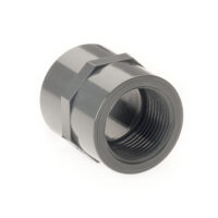 MANGUITO PVC RECTO MIXTO ENCOLAR - ROSCA HEMBRA