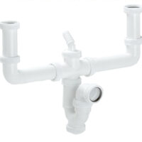 L-19 U-BEND SIPHON TRAP DOUBLE EVACUATION