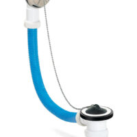 L-27 CONJUNTO VALVULA VERTICAL BAÑERA REBOSADERO SALIDA PVC
